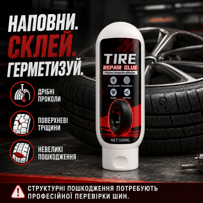 Клей для починки шин Tire Repair Glue